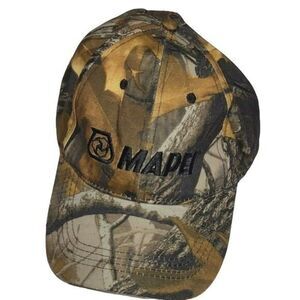 Mapei Camouflage Strapback Hat Construction Logo